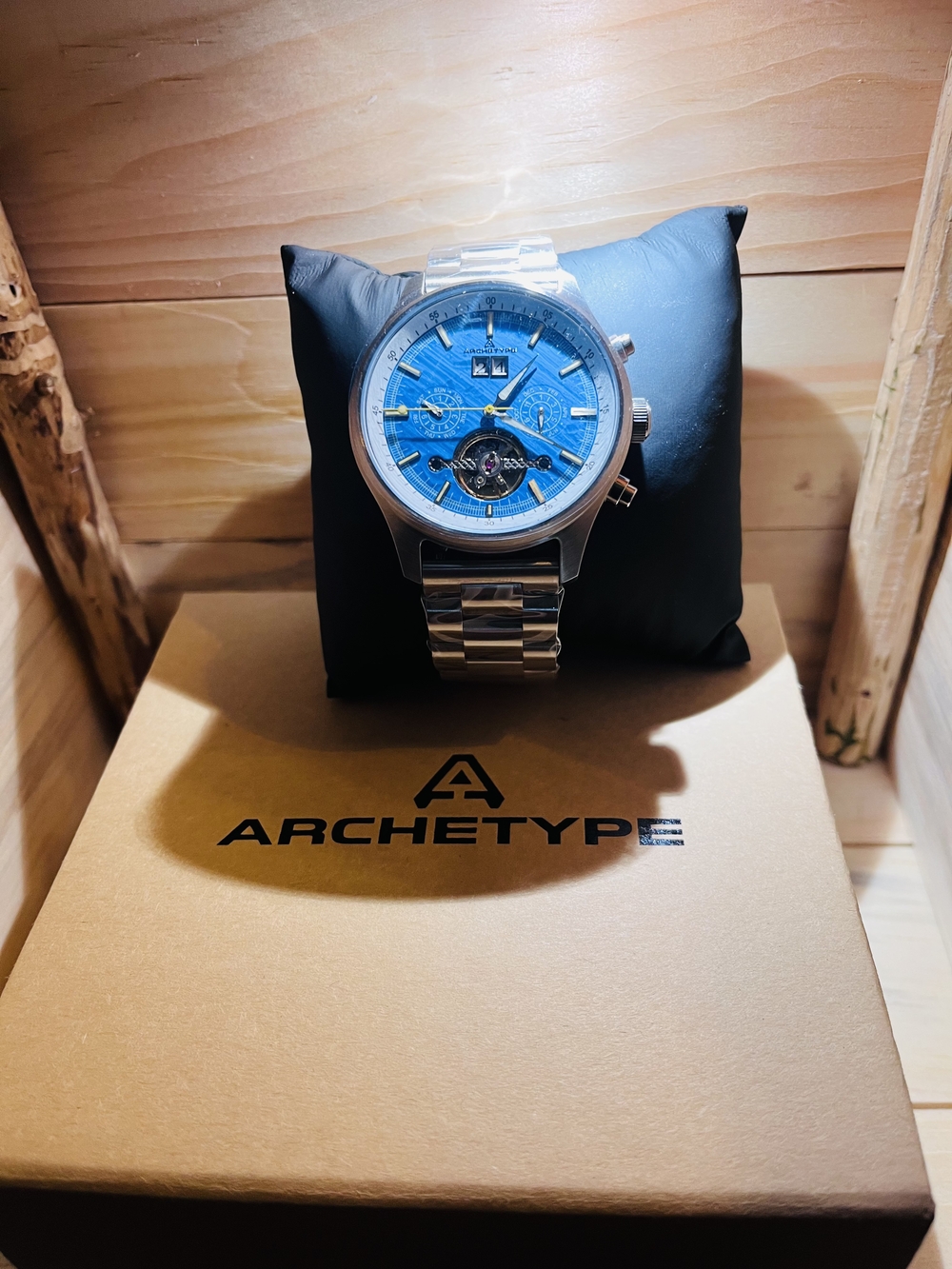 Archetype Blackhawk Skyblue Dial